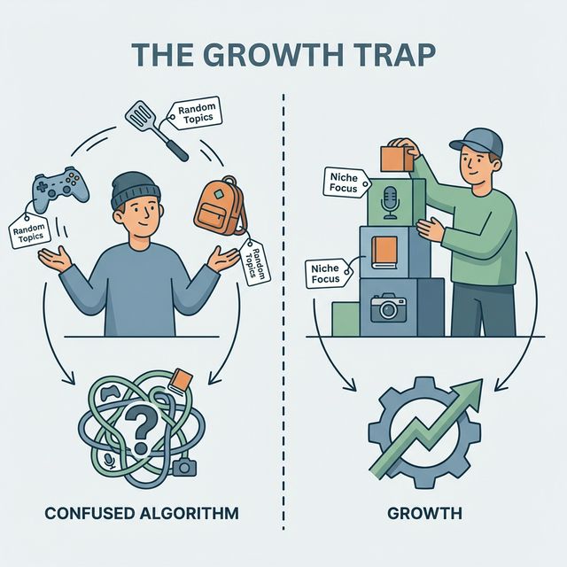 Growth Trap Illustration