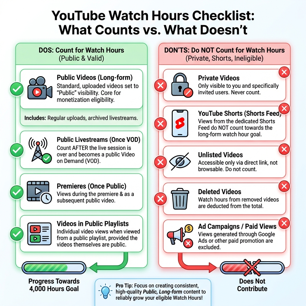 Monetization Requirements Checklist