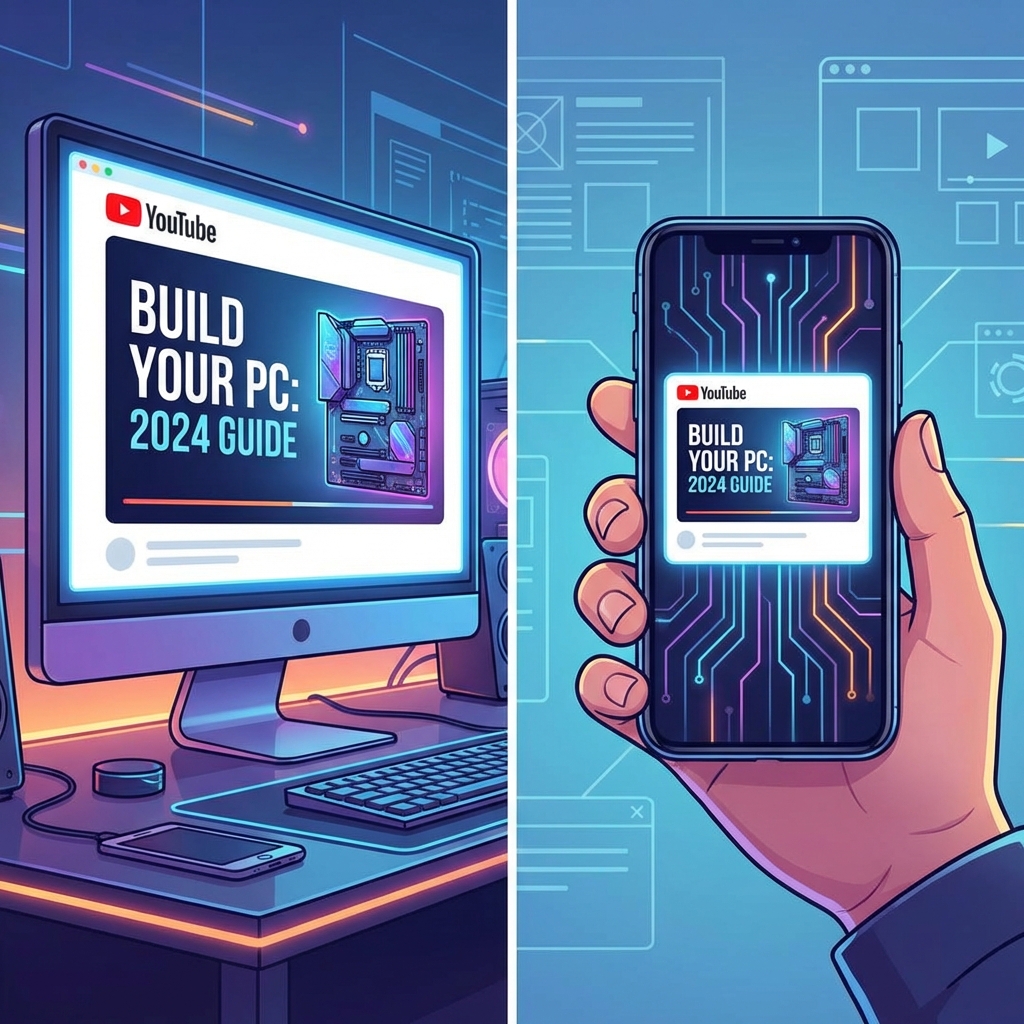 Mobile vs Desktop Thumbnail Comparison