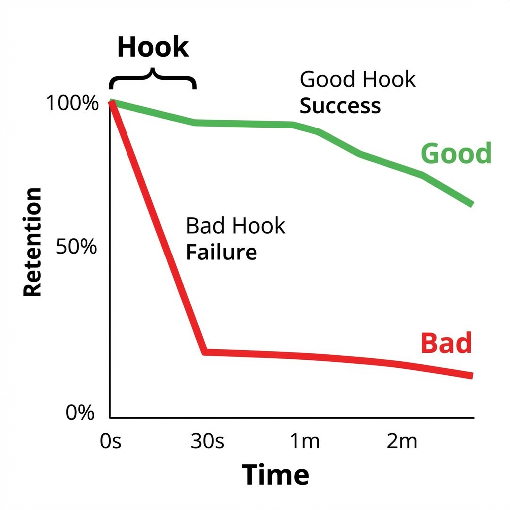 Hook vs Drop-off Graph