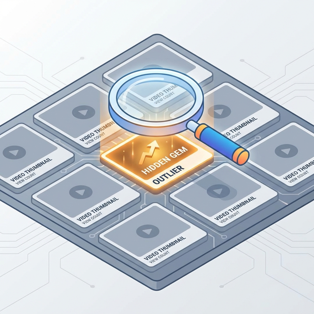 Finding hidden outlier videos